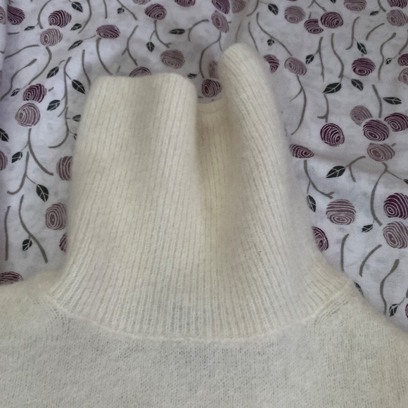 & Other Stories alpaca wool blend ribbed turtleneck sweater Small - Picture 12 of 13